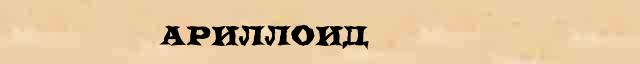 Ариллоид Ариллоид возможные опечатки термина в интернет словаре