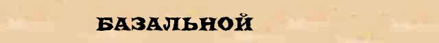 Базальной Образец разбора слова по составу Базальной в онлайн морфемном словаре