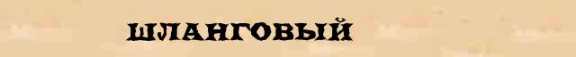 Шланговый Шланговый образец морфологического разбора в онлайн морфологическом словаре прилагательных